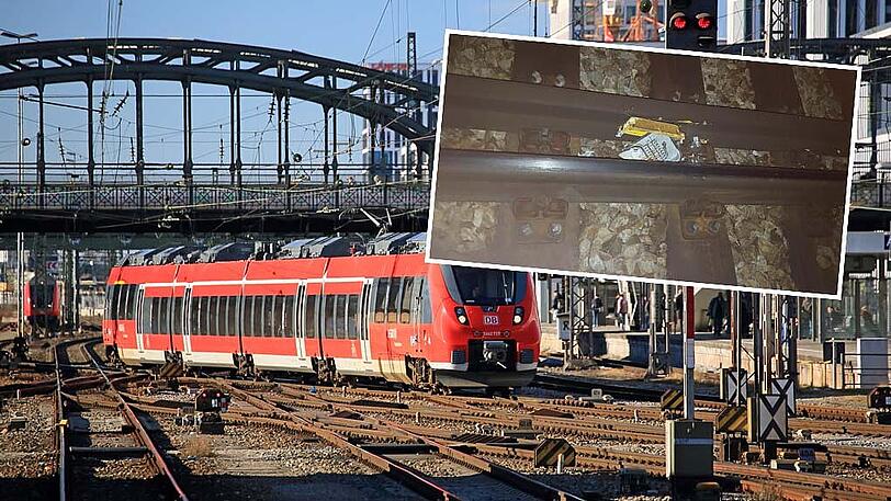 Dieser Verteilerkasten wurde am Sonntagabend zum Risiko für Bahnreisende.