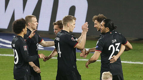 "Wir wollten zeigen, dass man sieht, dass elf Jungs auf dem Platz stehen, die richtig Bock haben", sagte Goretzka nach dem Spiel gegen Island.