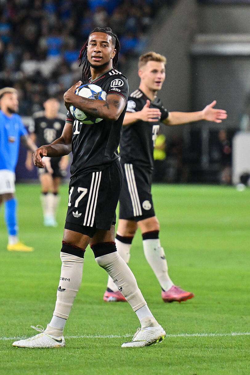 Sein Vertrag beim FC Bayern läuft bis 2029: Olise.