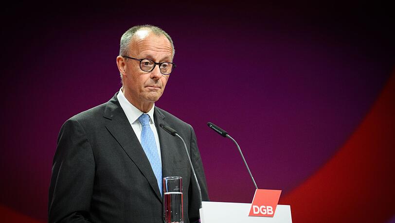 Merz drang beim DGB-Kongress mit seinen Reformappellen nicht durch. Merz drang beim DGB-Kongress mit seinen Reformappellen nicht durch.