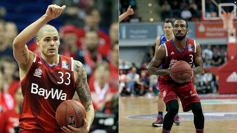 Die beiden Neuzugänge - Maik Zirbes (l.) und Drew Joyce (r.)