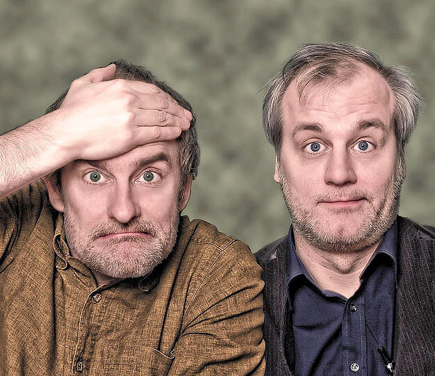Podewitz feiern Bühnenjubiläum: Mit ihrem Programm "25 Jahre Hummeln im Hirn" kommen sie ins kleine Theater.