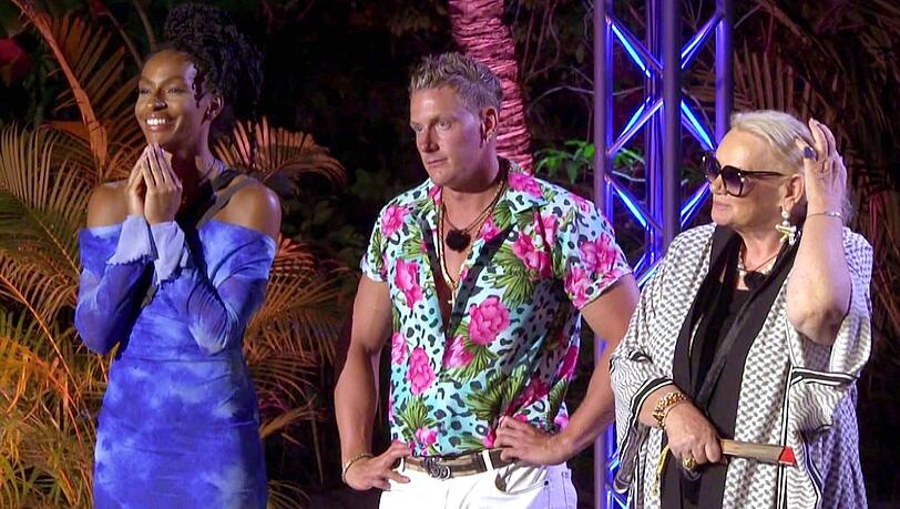 Die drei Finalisten: Cecilia (l.), Calvin und Lilo. Die drei Finalisten: Cecilia (l.), Calvin und Lilo.