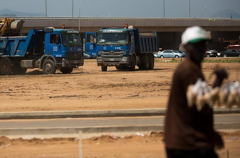 Die zwei Ingenieure arbeiteten in Nigeria für die deutsche Baufirma Julius Berger