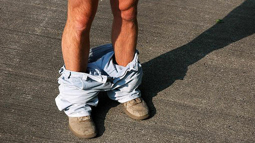 Der Exhibitionist ist 87 Jahre alt (Symbolbild).