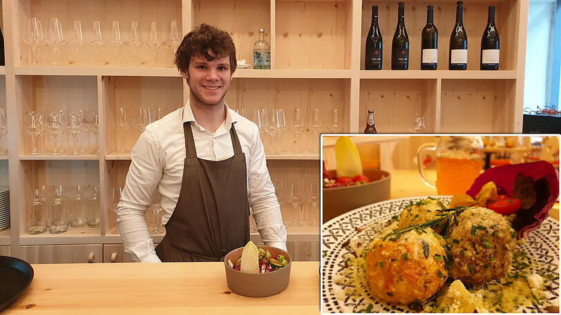 Johannes Fink mag klare Konzepte und serviert deshalb (fast) ausschließlich Knödel in seiner Knödelküche.