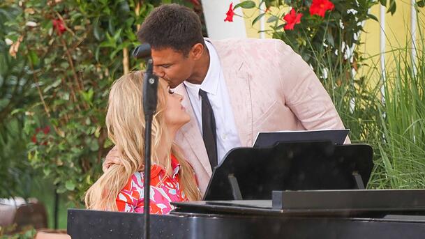 Daniel und Patrice Aminati in glücklichen Tagen. Daniel und Patrice Aminati in glücklichen Tagen.