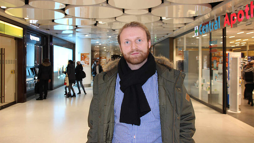 Matthias Dietrich, Büroleiter nahe Stachus.