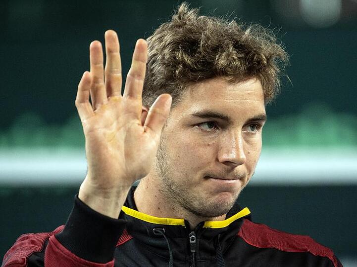 Schlägt beim Davis-Cup-Heimspiel in Düsseldorf als erster für Deutschland auf: Jan-Lennard Struff.