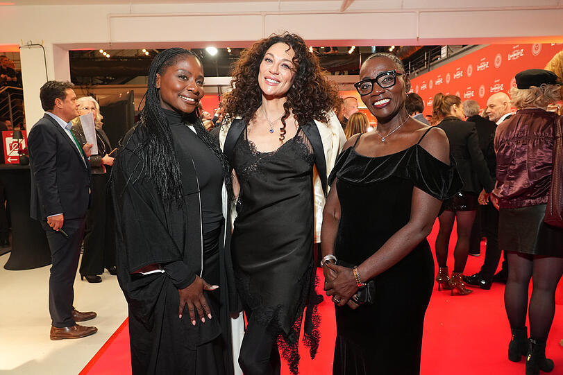 Nikeata Thompson, Lilly Becker und Auma Obama