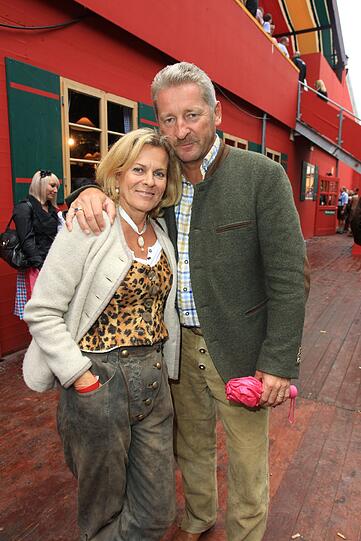 Andrea L'Arronge mit Ehemann Charly Reichenwallner