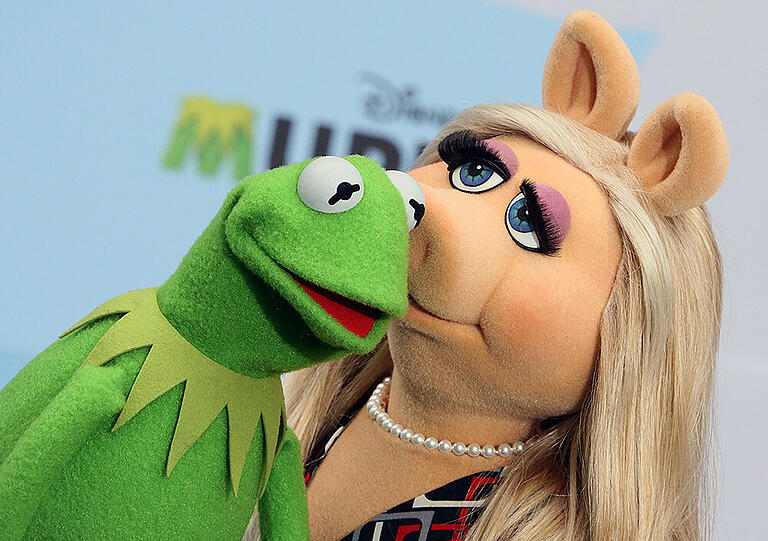 Kermit der Frosch und Miss Piggy