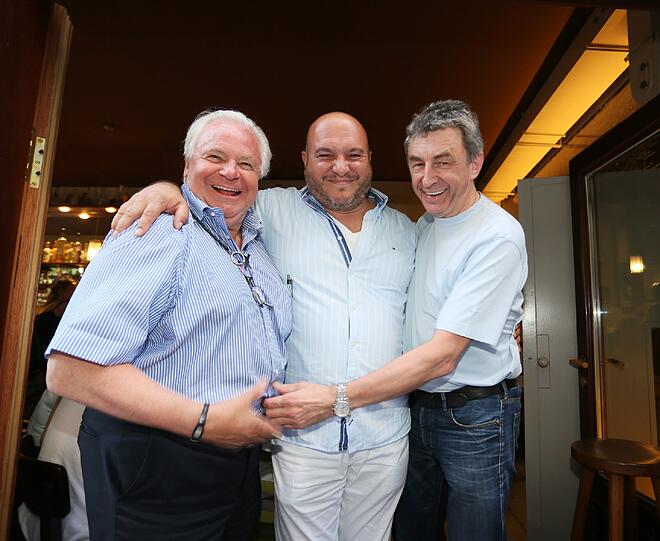 Kleines Jubiläum: Die Brasserie L'Atelier feiert fünfjähriges Bestehen. Münchner Promis feierten mit Inhaber Thierry Leoncelli. Die Bilder
