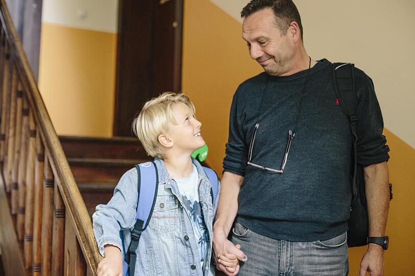 Ein gutes Verhältnis zwischen Kind und CareProf ist bei CareDriver besonders wichtig