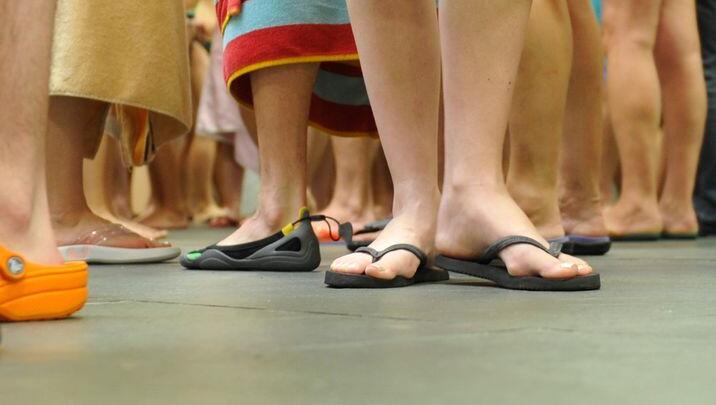 Am Karfreitag wurde die Therme Erding zum Teil evakuiert. (Symbolbild)