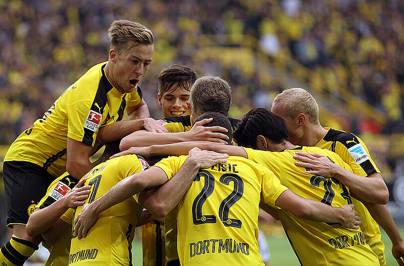 Der BVB schiebt sich auf Platz zwei in der Bundesliga-Tabelle.