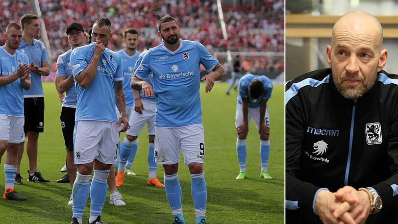 Bittere Pleite: Die Löwen nach dem 1:3 im Derby gegen den FC Bayern. Sportchef Gorenzel fand deutliche Worte.
