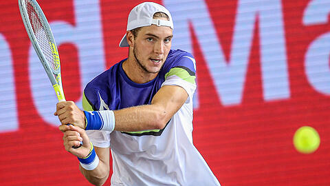 Jan-Lennard Struff: "Es ist speziell, aber ich bin happy, dass wir hier sein dürfen und spielen können." (Archivbild)
