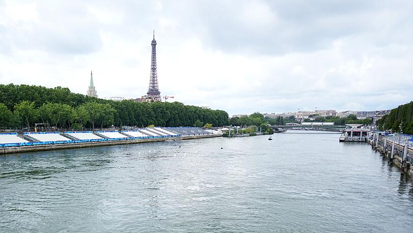 Das Triathlon-Training bei Olympia auf der Seine ist erneut abgesagt worden.