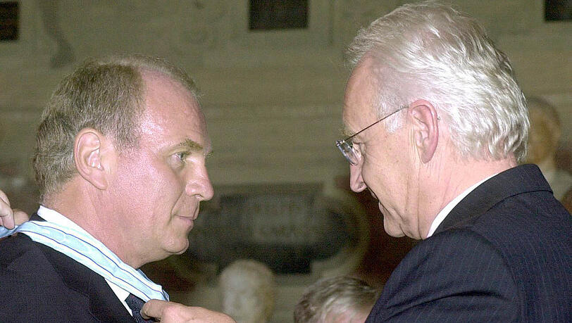 Hält viel von Uli Hoeneß: Der ehemalige Politiker Edmund Stoiber. Hält viel von Uli Hoeneß: Der ehemalige Politiker Edmund Stoiber.