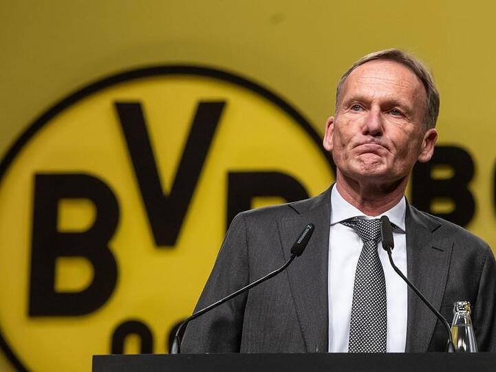 Geschäftsführer Hans-Joachim Watzke wandte sich mit einem Appell an das Team.