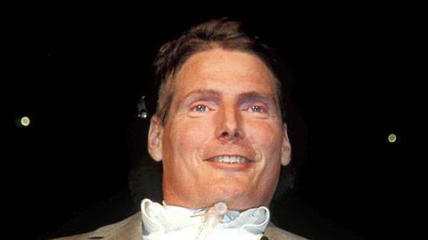 Christopher Reeve im Jahr 1998, rund drei Jahre nach seinem schweren Reitunfall.