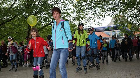 Bei gutem Wetter skaten die Blader kommenden Montag die Ost-Tour.