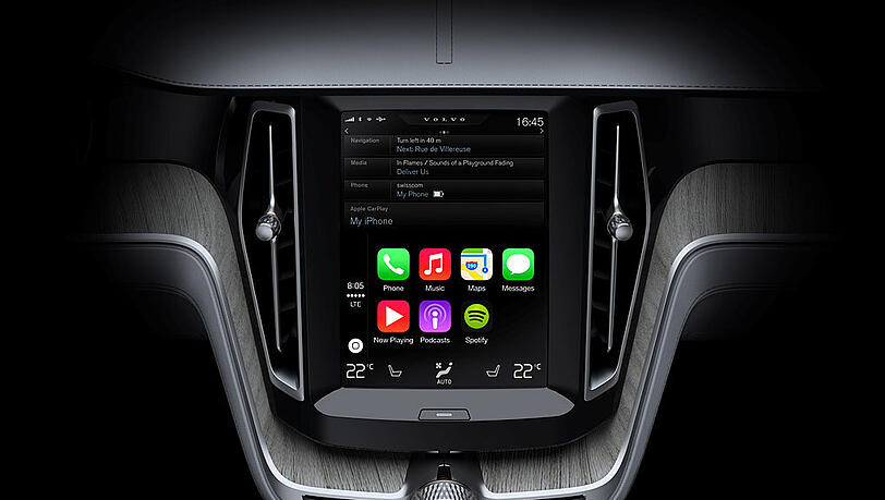 Auch Volvo will Apples CarPlay unterstützen. Auch Volvo will Apples CarPlay unterstützen.