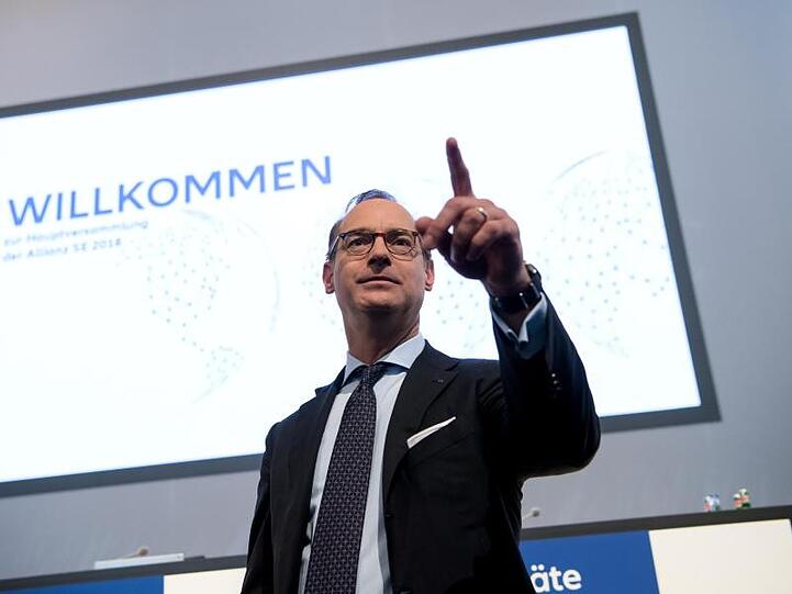 Allianz-Chef Oliver Bäte. Foto: Sven Hoppe/Archivbild