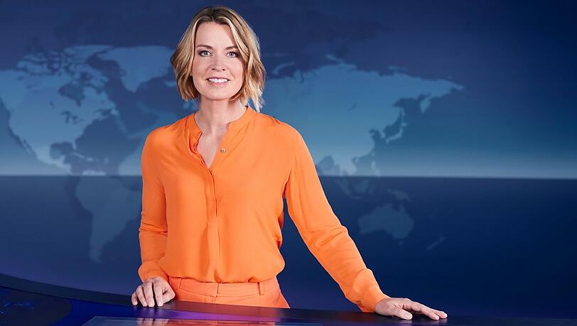 Jessy Wellmer hat am Montag ihre erste "Tagesthemen"-Sendung moderiert.