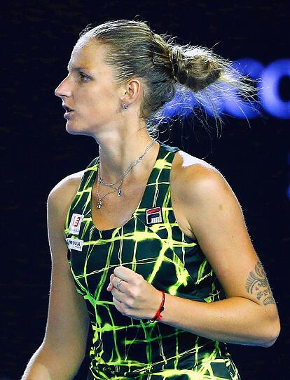 Die Tschechin Karolina Pliskova.