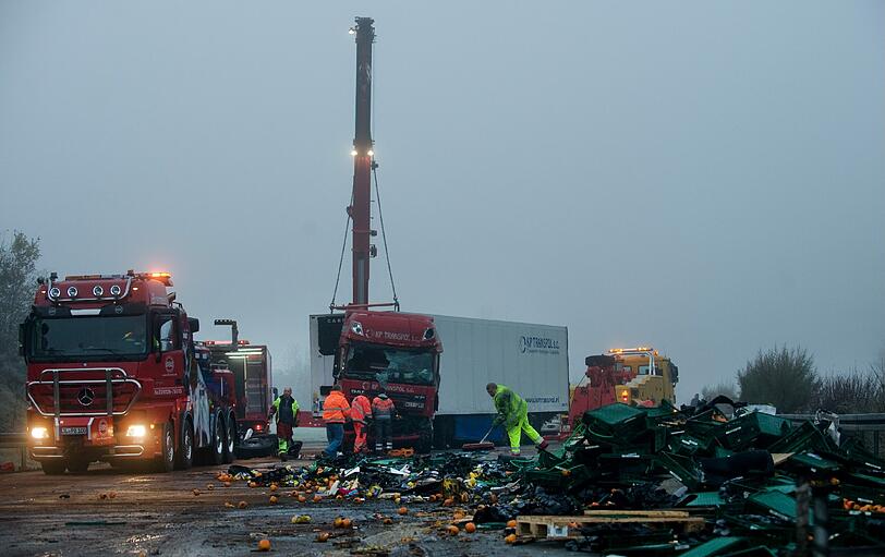 Massenkarambolage auf der A9: Die schrecklichen Bilder