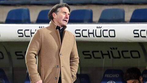 Ist mit Hertha BSC im Bundesliga-Abstiegskampf angelangt: Trainer Bruno Labbadia.
