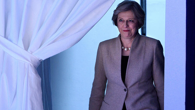 Theresa May wird mit Donald Trump Gespräche über ein bilaterales Handelsabkommen führen. Theresa May wird mit Donald Trump Gespräche über ein bilaterales Handelsabkommen führen.