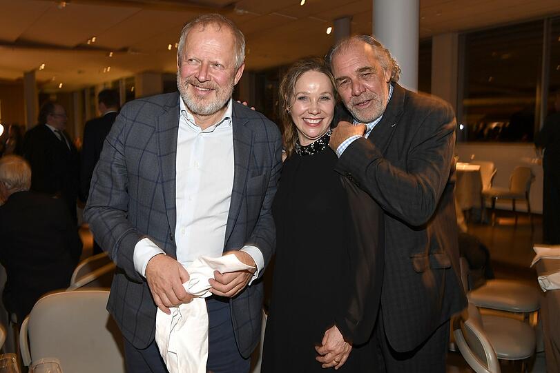 Axel Milberg, Ann Kathrin Kramer und Christian Kohlund
