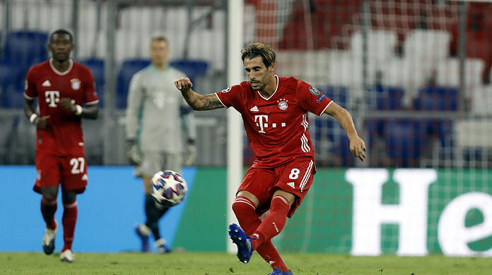 Wechselt er oder bleibt er möglicherweise doch in München? Die Zukunft von Javi Martínez ist noch ungeklärt.