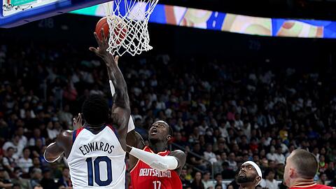 Führte Deutschland bei der WM-Überraschung an: Dennis Schröder.