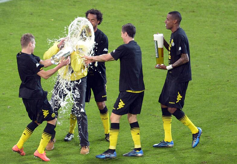 Die ganz große Party: Dortmund feiert die Meisterschaft. Die Bilder