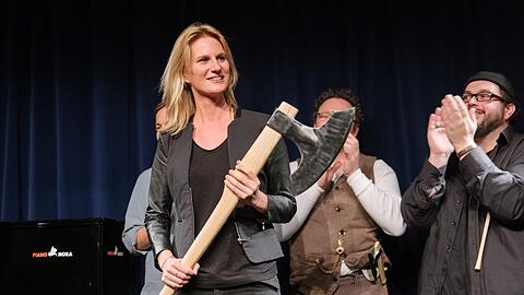 Gewinnerin Corinna Fuhrmann alias Lucy van Kuhl.