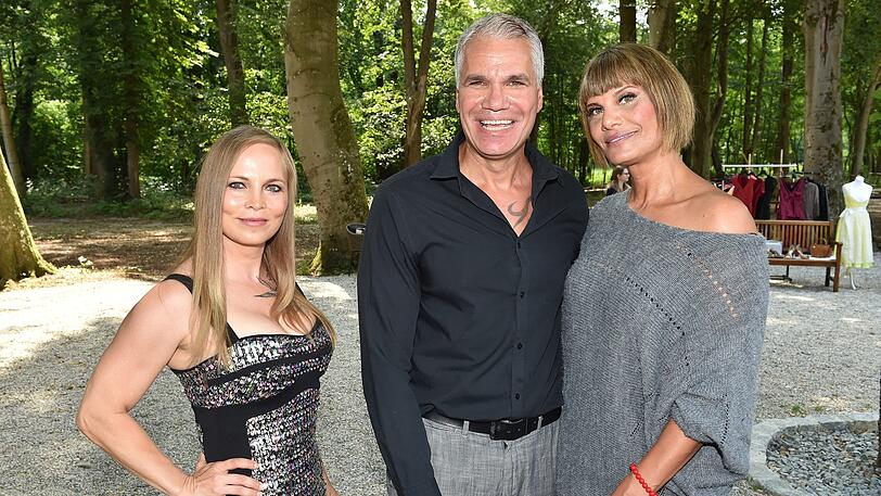 Regina Halmich, Dave Kaufmann und Schwester Eva Kaufmann