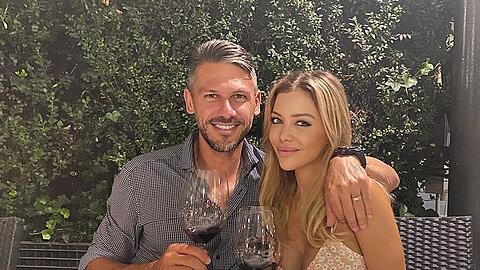 Seit 2015 verheiratet: Bayern-Trainer Martin Demichelis und Ehefrau Evangelina