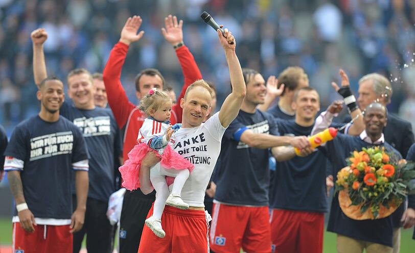 David Jarolim mit seiner Ella.