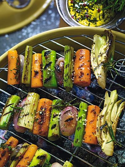 O wie ohne Fleisch: geht auch beim Grillen.