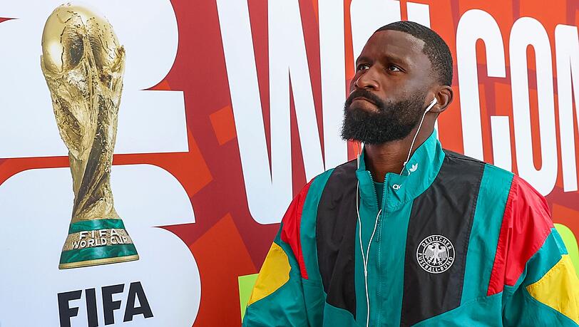 Antonio Rüdiger wird künftig nicht mehr für die Nationalmannschaft spielen. (Archivbild) Antonio Rüdiger wird künftig nicht mehr für die Nationalmannschaft spielen. (Archivbild)