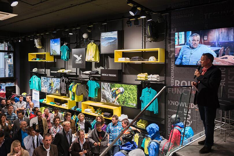 Die SALEWA World im Tal 21.