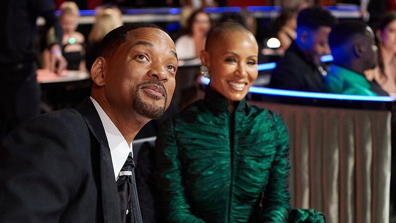 Will Smith mit Gattin Jada Pinkett Smith bei der fatalen Oscar-Verleihung.