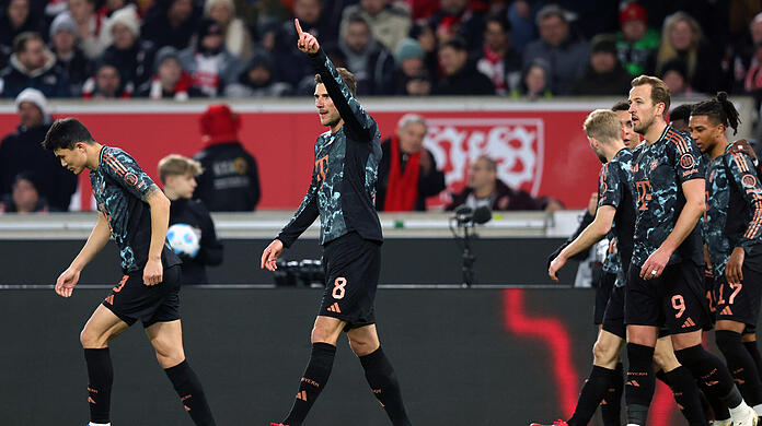 Die Bayern feierten gegen Stuttgart einen souveränen 3:1-Sieg.
