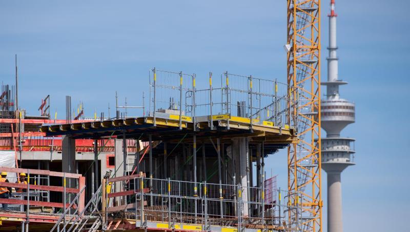 Die Baustelle des neuen Strafjustizzentrums in München. Foto: Sven Hoppe/dpa/Archivbild Die Baustelle des neuen Strafjustizzentrums in München. Foto: Sven Hoppe/dpa/Archivbild