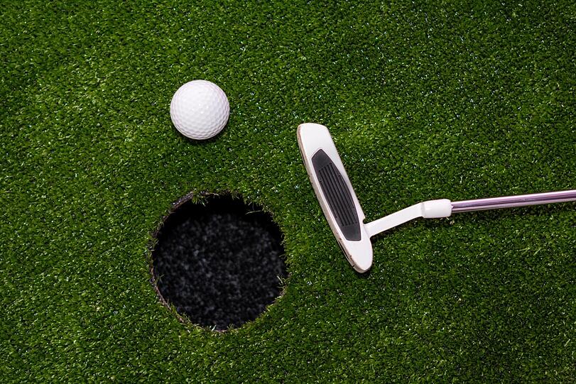 Minigolf geht mancherorts auch drinnen.