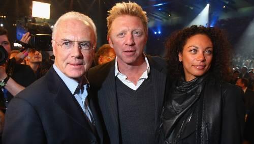 Zu gast bei Klitschko: Frank Beckenbauer, Boris Becker und dessenFreundin Lilly Kerssenberg. Zu gast bei Klitschko: Frank Beckenbauer, Boris Becker und dessenFreundin Lilly Kerssenberg.